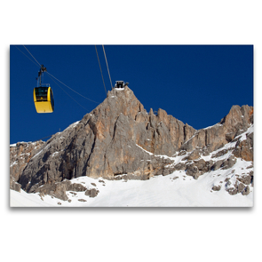Premium Textil-Leinwand 120 x 80 cm Quer-Format Ramsau am Dachstein | Wandbild, HD-Bild auf Keilrahmen, Fertigbild auf hochwertigem Vlies, Leinwanddruck von Christa Kramer