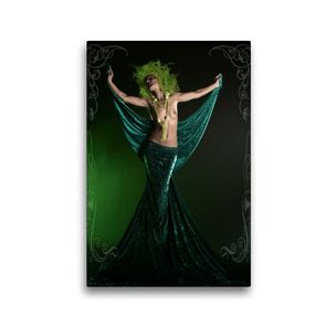 Premium Textil-Leinwand 30 x 45 cm Hoch-Format Grüner Zauber | Wandbild, HD-Bild auf Keilrahmen, Fertigbild auf hochwertigem Vlies, Leinwanddruck von Stefan Weis