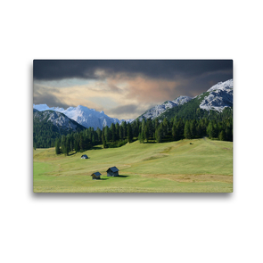 Premium Textil-Leinwand 45 x 30 cm Quer-Format Bilderbuchlandschaft. | Wandbild, HD-Bild auf Keilrahmen, Fertigbild auf hochwertigem Vlies, Leinwanddruck von Rufotos