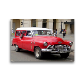 Premium Textil-Leinwand 45 x 30 cm Quer-Format Buick Estate Wagon in Havanna | Wandbild, HD-Bild auf Keilrahmen, Fertigbild auf hochwertigem Vlies, Leinwanddruck von Henning von Löwis of Menar