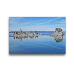 Premium Textil-Leinwand 45 x 30 cm Quer-Format Die schönsten Tufa Felsen vom Mono Lake in Kalifornien, Amerika | Wandbild, HD-Bild auf Keilrahmen, Fertigbild auf hochwertigem Vlies, Leinwanddruck von Markus Pitzer