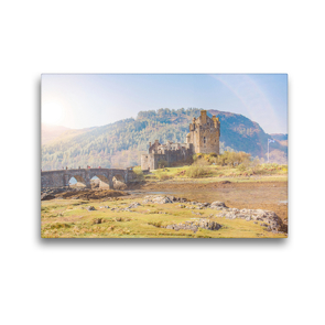 Premium Textil-Leinwand 45 x 30 cm Quer-Format Eilean Donan Castle auf der Isle of Skye | Wandbild, HD-Bild auf Keilrahmen, Fertigbild auf hochwertigem Vlies, Leinwanddruck von pixs:sell@Adobe Stock