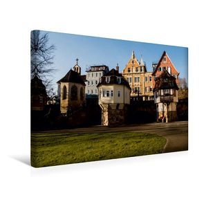 Premium Textil-Leinwand 45 x 30 cm Quer-Format Esslingen am Neckar | Wandbild, HD-Bild auf Keilrahmen, Fertigbild auf hochwertigem Vlies, Leinwanddruck von Horst Eisele von Eisele,  Horst