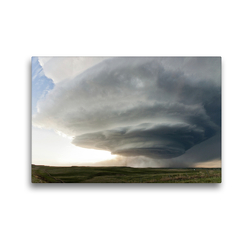 Premium Textil-Leinwand 45 x 30 cm Quer-Format Nebraska LP Supercell | Wandbild, HD-Bild auf Keilrahmen, Fertigbild auf hochwertigem Vlies, Leinwanddruck von N N