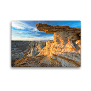 Premium Textil-Leinwand 45 x 30 cm Quer-Format Ha Ho No Geh Canyon, Hopi Reservation, Arizona, USA | Wandbild, HD-Bild auf Keilrahmen, Fertigbild auf hochwertigem Vlies, Leinwanddruck von Christian Heeb