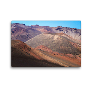 Premium Textil-Leinwand 45 x 30 cm Quer-Format Haleakala – Der größte Vulkankrater der Welt | Wandbild, HD-Bild auf Keilrahmen, Fertigbild auf hochwertigem Vlies, Leinwanddruck von Florian Krauss