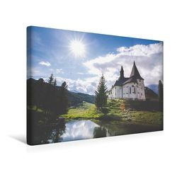 Premium Textil-Leinwand 45 x 30 cm Quer-Format Kirche St. Johannes der Täufer, 11. Jhd. | Wandbild, HD-Bild auf Keilrahmen, Fertigbild auf hochwertigem Vlies, Leinwanddruck von Susanne Stark Sugarsweet – Photo von Stark Sugarsweet - Photo,  Susanne