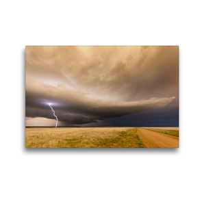 Premium Textil-Leinwand 45 x 30 cm Quer-Format New Mexico High Plains Storm | Wandbild, HD-Bild auf Keilrahmen, Fertigbild auf hochwertigem Vlies, Leinwanddruck von N N