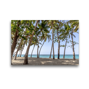 Premium Textil-Leinwand 45 x 30 cm Quer-Format Playa Rogelio | Wandbild, HD-Bild auf Keilrahmen, Fertigbild auf hochwertigem Vlies, Leinwanddruck von Nicole Bleck