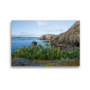 Premium Textil-Leinwand 45 x 30 cm Quer-Format Pointe de Pen-Hir | Wandbild, HD-Bild auf Keilrahmen, Fertigbild auf hochwertigem Vlies, Leinwanddruck von Katja ledieS