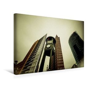 Premium Textil-Leinwand 45 x 30 cm Quer-Format Potsdamer Platz | Wandbild, HD-Bild auf Keilrahmen, Fertigbild auf hochwertigem Vlies, Leinwanddruck von Ingo Gerlach von Gerlach,  Ingo