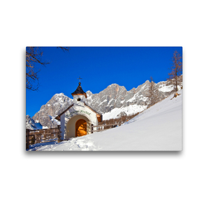 Premium Textil-Leinwand 45 x 30 cm Quer-Format Ramsau am Dachstein | Wandbild, HD-Bild auf Keilrahmen, Fertigbild auf hochwertigem Vlies, Leinwanddruck von Christa Kramer