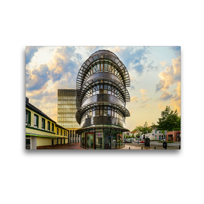 Premium Textil-Leinwand 45 x 30 cm Quer-Format Recklinghausen Impressionen | Wandbild, HD-Bild auf Keilrahmen, Fertigbild auf hochwertigem Vlies, Leinwanddruck von Dirk Meutzner