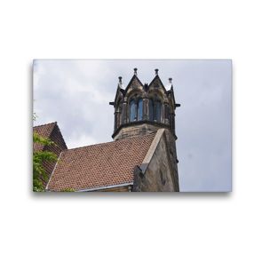 Premium Textil-Leinwand 45 x 30 cm Quer-Format Reformierte evangelische Kirche | Wandbild, HD-Bild auf Keilrahmen, Fertigbild auf hochwertigem Vlies, Leinwanddruck von kattobello