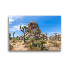 Premium Textil-Leinwand 45 x 30 cm Quer-Format Roadside Rock, Joshua Tree National Park | Wandbild, HD-Bild auf Keilrahmen, Fertigbild auf hochwertigem Vlies, Leinwanddruck von Melanie Viola