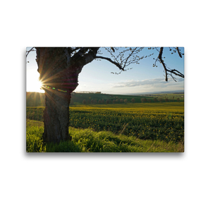 Premium Textil-Leinwand 45 x 30 cm Quer-Format Rund um´s Kloster Donndorf (Thüringen) | Wandbild, HD-Bild auf Keilrahmen, Fertigbild auf hochwertigem Vlies, Leinwanddruck von Flori0