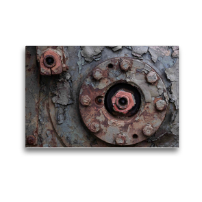 Premium Textil-Leinwand 45 x 30 cm Quer-Format Schrott: Ästhetik der Vergänglichkeit | Wandbild, HD-Bild auf Keilrahmen, Fertigbild auf hochwertigem Vlies, Leinwanddruck von N N