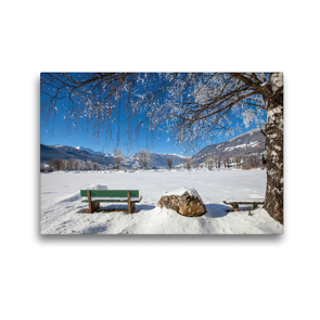 Premium Textil-Leinwand 45 x 30 cm Quer-Format Setz dich nieder und werde ruhig | Wandbild, HD-Bild auf Keilrahmen, Fertigbild auf hochwertigem Vlies, Leinwanddruck von Christa Kramer