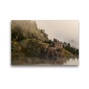 Premium Textil-Leinwand 45 x 30 cm Quer-Format Morgenstimmung am Carros de Foc in den spanischen Pyrenäen | Wandbild, HD-Bild auf Keilrahmen, Fertigbild auf hochwertigem Vlies, Leinwanddruck von Thomas Bering