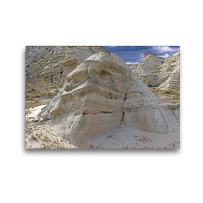 Premium Textil-Leinwand 45 x 30 cm Quer-Format Totenkopf Felsen im Grand Staircase-Escalante National Monument, Utah, Amerika | Wandbild, HD-Bild auf Keilrahmen, Fertigbild auf hochwertigem Vlies, Leinwanddruck von Markus Pitzer