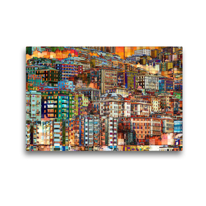 Premium Textil-Leinwand 45 x 30 cm Quer-Format Urbanes mal anders | Wandbild, HD-Bild auf Keilrahmen, Fertigbild auf hochwertigem Vlies, Leinwanddruck von Anne Madalinski