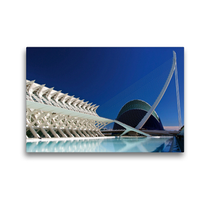 Premium Textil-Leinwand 45 x 30 cm Quer-Format Valencia | Wandbild, HD-Bild auf Keilrahmen, Fertigbild auf hochwertigem Vlies, Leinwanddruck von Andreas Schön