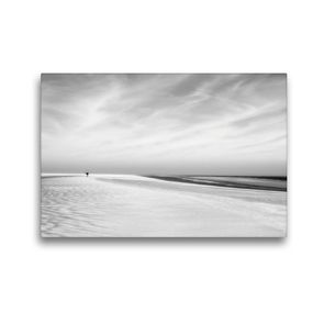 Premium Textil-Leinwand 45 x 30 cm Quer-Format Zu Zweit am Strand | Wandbild, HD-Bild auf Keilrahmen, Fertigbild auf hochwertigem Vlies, Leinwanddruck von Matthias Schaefgen