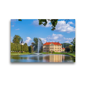 Premium Textil-Leinwand 450 x 300 cm Quer-Format Das Palais | Wandbild, HD-Bild auf Keilrahmen, Fertigbild auf hochwertigem Vlies, Leinwanddruck von Birgit Seifert