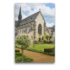 Premium Textil-Leinwand 50 x 75 cm Hoch-Format Kloster Marienstatt | Wandbild, HD-Bild auf Keilrahmen, Fertigbild auf hochwertigem Vlies, Leinwanddruck von Bodo Schmidt Photography