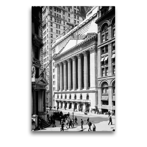 Premium Textil-Leinwand 50 x 75 cm Hoch-Format New York Stock Exchange, 1900 | Wandbild, HD-Bild auf Keilrahmen, Fertigbild auf hochwertigem Vlies, Leinwanddruck von Christian Müringer