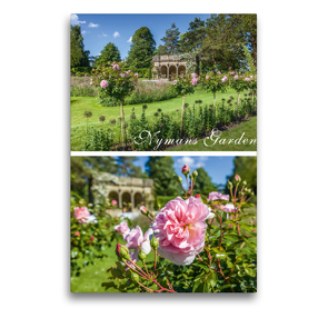 Premium Textil-Leinwand 50 x 75 cm Hoch-Format Nymans Garden in West Sussex, England | Wandbild, HD-Bild auf Keilrahmen, Fertigbild auf hochwertigem Vlies, Leinwanddruck von Christian Müringer