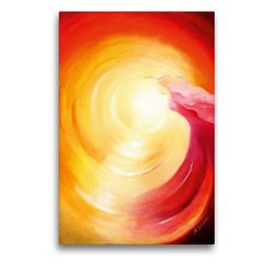 Premium Textil-Leinwand 50 x 75 cm Hoch-Format Seelenreise ins Licht | Wandbild, HD-Bild auf Keilrahmen, Fertigbild auf hochwertigem Vlies, Leinwanddruck von Marita Zacharias