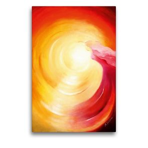 Premium Textil-Leinwand 50 x 75 cm Hoch-Format Seelenreise ins Licht | Wandbild, HD-Bild auf Keilrahmen, Fertigbild auf hochwertigem Vlies, Leinwanddruck von Marita Zacharias