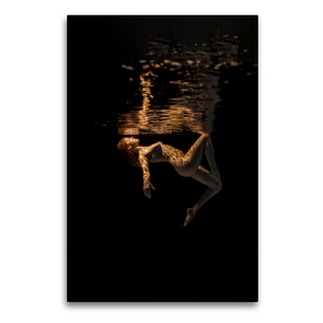 Premium Textil-Leinwand 60 x 90 cm Hoch-Format golden grace | Wandbild, HD-Bild auf Keilrahmen, Fertigbild auf hochwertigem Vlies, Leinwanddruck von Christian Zink