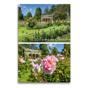 Premium Textil-Leinwand 60 x 90 cm Hoch-Format Nymans Garden in West Sussex, England | Wandbild, HD-Bild auf Keilrahmen, Fertigbild auf hochwertigem Vlies, Leinwanddruck von Christian Müringer