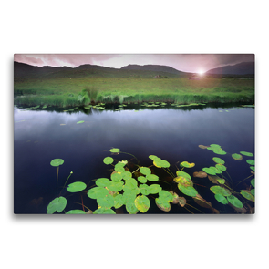 Premium Textil-Leinwand 75 x 50 cm Quer-Format Ahalia River | Wandbild, HD-Bild auf Keilrahmen, Fertigbild auf hochwertigem Vlies, Leinwanddruck von N N