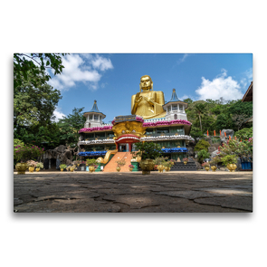 Premium Textil-Leinwand 75 x 50 cm Quer-Format āyubōvan – Sri Lanka | Wandbild, HD-Bild auf Keilrahmen, Fertigbild auf hochwertigem Vlies, Leinwanddruck von Peter Hennrich