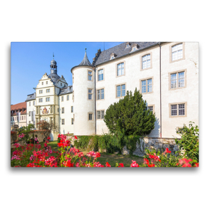 Premium Textil-Leinwand 75 x 50 cm Quer-Format Bad Mergentheim, Deutschordensschloss | Wandbild, HD-Bild auf Keilrahmen, Fertigbild auf hochwertigem Vlies, Leinwanddruck von N N