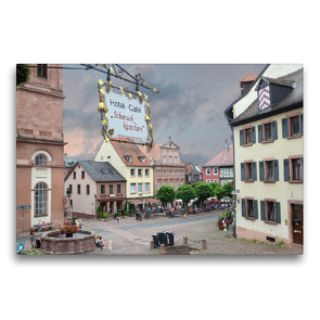 Premium Textil-Leinwand 75 x 50 cm Quer-Format Blick auf ein gemütliches Plätzchen. | Wandbild, HD-Bild auf Keilrahmen, Fertigbild auf hochwertigem Vlies, Leinwanddruck von Rufotos