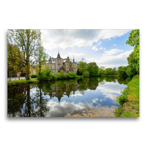 Premium Textil-Leinwand 75 x 50 cm Quer-Format Bückeburg Impressionen | Wandbild, HD-Bild auf Keilrahmen, Fertigbild auf hochwertigem Vlies, Leinwanddruck von Dirk Meutzner