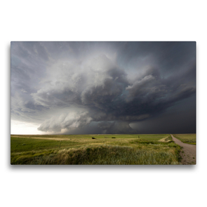 Premium Textil-Leinwand 75 x 50 cm Quer-Format Colorado HP Supercell | Wandbild, HD-Bild auf Keilrahmen, Fertigbild auf hochwertigem Vlies, Leinwanddruck von N N