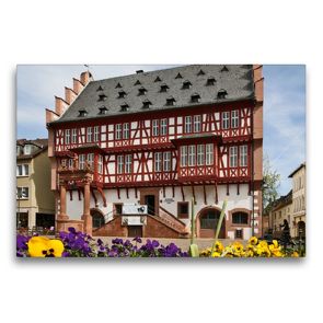 Premium Textil-Leinwand 75 x 50 cm Quer-Format Congress Park | Wandbild, HD-Bild auf Keilrahmen, Fertigbild auf hochwertigem Vlies, Leinwanddruck von Petrus Bodenstaff