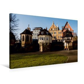 Premium Textil-Leinwand 75 x 50 cm Quer-Format Esslingen am Neckar | Wandbild, HD-Bild auf Keilrahmen, Fertigbild auf hochwertigem Vlies, Leinwanddruck von Horst Eisele von Eisele,  Horst