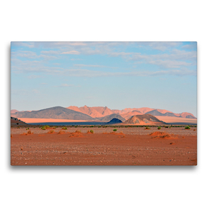 Premium Textil-Leinwand 75 x 50 cm Quer-Format Faszinierende Wüstenlandschaft bei Hassi Fougani zwischen Zagora und Merzouga | Wandbild, HD-Bild auf Keilrahmen, Fertigbild auf hochwertigem Vlies, Leinwanddruck von Ulrich Senff