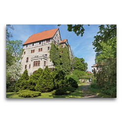 Premium Textil-Leinwand 75 x 50 cm Quer-Format Seebach | Wandbild, HD-Bild auf Keilrahmen, Fertigbild auf hochwertigem Vlies, Leinwanddruck von Flori0