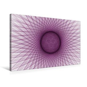 Premium Textil-Leinwand 75 x 50 cm Quer-Format Geometrische Zeichnungen | Wandbild, HD-Bild auf Keilrahmen, Fertigbild auf hochwertigem Vlies, Leinwanddruck von Gabi Siebenhühner von Siebenhühner,  Gabi
