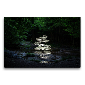 Premium Textil-Leinwand 75 x 50 cm Quer-Format Natur pur | Wandbild, HD-Bild auf Keilrahmen, Fertigbild auf hochwertigem Vlies, Leinwanddruck von Jean Knüppe (Sin-Tiempo.de)