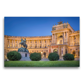 Premium Textil-Leinwand 75 x 50 cm Quer-Format Neue Burg | Wandbild, HD-Bild auf Keilrahmen, Fertigbild auf hochwertigem Vlies, Leinwanddruck von Karl Heindl