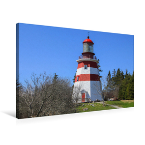 Premium Textil-Leinwand 750 x 500 cm Quer-Format Leuchtturm in Barrington | Wandbild, HD-Bild auf Keilrahmen, Fertigbild auf hochwertigem Vlies, Leinwanddruck von Klaus Langner