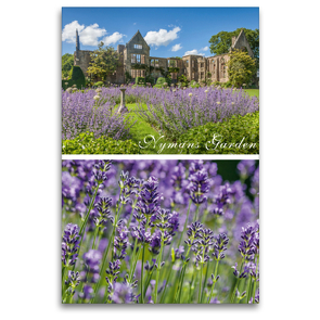 Premium Textil-Leinwand 80 x 120 cm Hoch-Format Nymans Garden in West Sussex, England | Wandbild, HD-Bild auf Keilrahmen, Fertigbild auf hochwertigem Vlies, Leinwanddruck von Christian Müringer